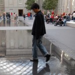 Kogod Courtyard, water feature design by CMS Collaborative