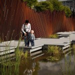 Tanner Springs Park, water feature designed by CMS Collaborative