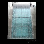 Tarrant County College, water feature designed by CMS Collaborative