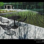 Gates Foundation, Iris Campus, water feature designed by CMS Collaborative