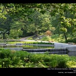 New York Botanical Garden, water feature designed by CMS Collaborative